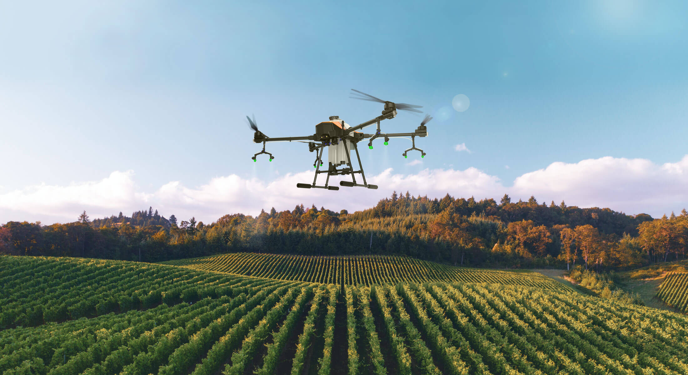 Drones agrícolas